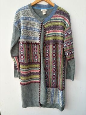 Sundance Catalog Fair Isle Merino Wool